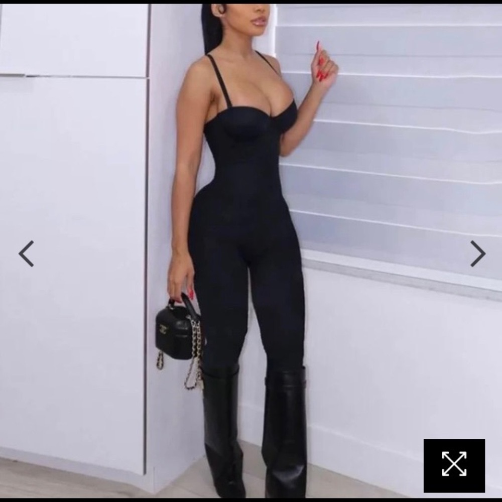 Black jumpsuit